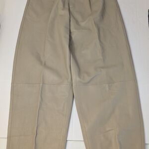 Maxini Men's Leather Pants Size 40 High Rise 32 Inseam